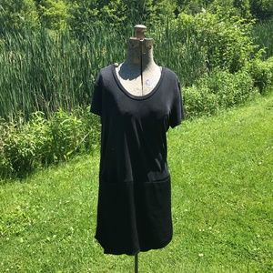 Dolan Anthro Black Pocket Dress